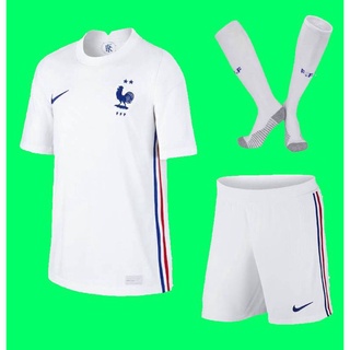 20/21 Francia segunda equipación adulto camiseta de fútbol + calcetines gratis