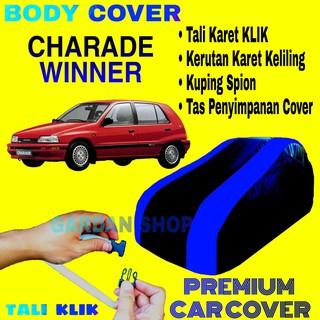 Charade Winner cubierta del cuerpo azul tira cubierta protectora del cuerpo del coche cubierta ganador PREMIUM azul