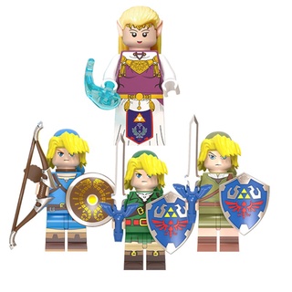 Nuevo The Legend of Zelda Minifigures Link juguetes