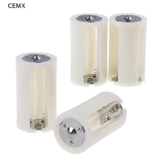 CEMX 1Pc AA A D Tamaño Adaptador De Batería Caja Convertidor Titular Interruptor
