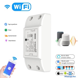 sonoff basic r2 smart home wifi módulo de interruptor inalámbrico para apple android app control hiccup (1)