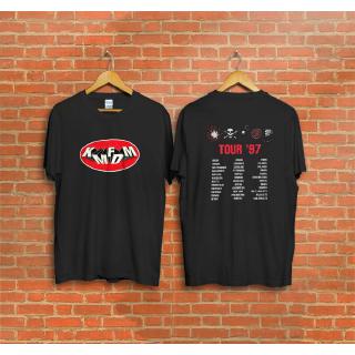 Vintage KMFDM 1997 símbolos tour concierto camiseta