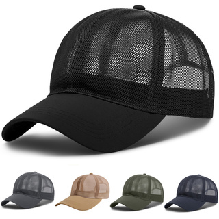 5 colores Unisex malla gorras de béisbol ajustable transpirable completa red sombrero de sol ciclismo senderismo Golf gorra