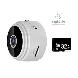 Mini cámara De detección De movimiento Portátil 1080p De Metal ligero 1080p grabación en bucle con visión nocturna