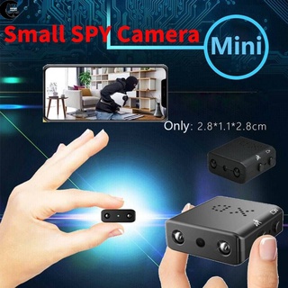 XD mini cámara espía oculta 1080P HD IR cámara visión nocturna micro compatible con tarjeta TF de detección de movimiento 【magento】