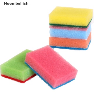 Hoe> 10 pzs esponjas de cocina sin rasguños brillantes esponjas para lavar platos