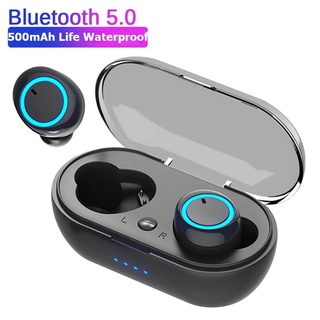 Y50 TWS auriculares Bluetooth 5.0 inalámbricos IPX7 impermeables graves profundos auriculares estéreo inalámbricos