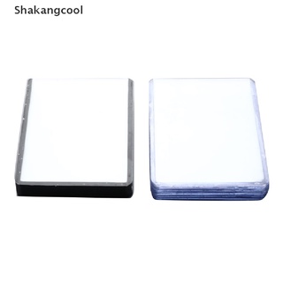 [skc] 50 pzs fundas protectoras transparentes para tarjetas deportivas coleccionables/características de trading/shakangcool