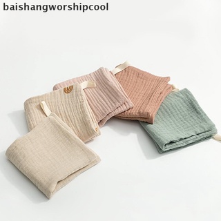 [baishangworshipcool] 3 piezas toalla de bebé toalla de baño toalla pañuelo suave absorbente gasa nuevo stock (9)