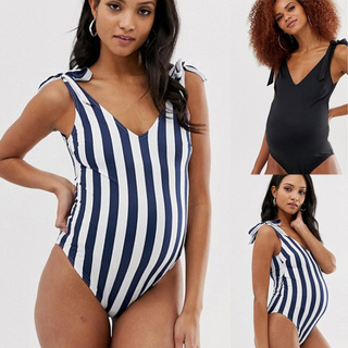 Promotion New Popular Maternity Tankini Women Strappy Solid Swimsuit Bikinis Halter Pregnant#cfg3467.mx
