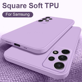 Samsung Galaxy A32 A52 A72 M10 Square Soft TPU Full Protection Case