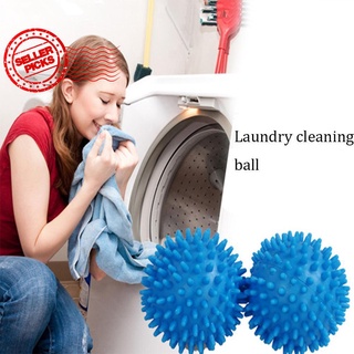 2 bolas reutilizables de PVC, reutilizables, para lavar la ropa, tela, limpieza H2J2