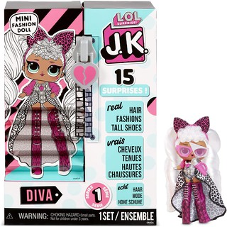 Lol Sorpresa Jk Diva Mini Fashion Doll Con 15 Sorpresas