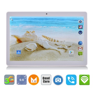 Nueva Tablet PC Android 7.0 Quad Core 16GB 9.6 Pulgadas HD WIFI 2 SIM 3G Phablet-151280.02 (1)