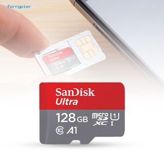 ferrypier Sandisk Memory Card Waterproof Anti-magnetic Ultra-thin High-speed 64GB/128GB/256GB/512GB TF/SD Storage Card for Camera
