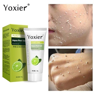 yoxier purificante aqua peel gel blanqueamiento hidratante cuidado de la piel reparación exfoliante facial limpiador acné tratamiento de puntos negros eliminar (1)