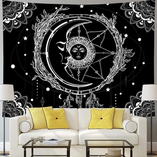 3 tipos 95*73 cm Mandala tapiz colgante de pared sol luna Tarot mantel tapiz mantas de pared A5T4