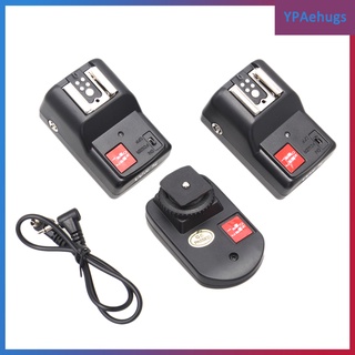 04GY Wireless Remote Studio Flash Trigger Transmitter + 2 Receivers For