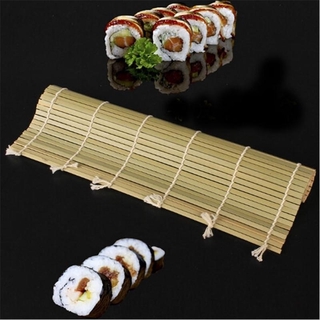 fm hot sushi rolling roller bambú diy sushi mat onigiri rodillo de arroz fabricante de mano sushi utensilios de cocina japonés accesorios de alimentos