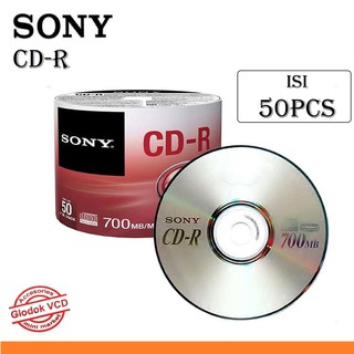 Sony CD-R 48x vacío CD en blanco contenido de CD 50pcs