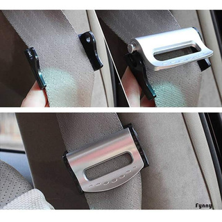 Clip de cinturón de seguridad para coche (2 piezas) inteligente ajustador de cinturón de seguridad Clip hebilla hombro Relax cuello confort soportes (4)