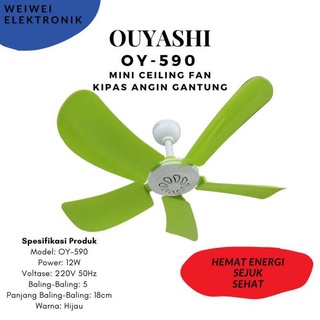 Ouyashi Oy 590 ventilador colgante