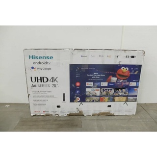 Hisense 75A6G 75-Inch 4K Ultra HD Android Smart TV