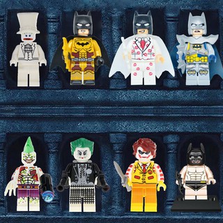 Compatible Con Legoing Marvel Minifigures Bruce Wayne Batman Joker Bloques De Construcción Lindos Juguetes Educativos Para Niños