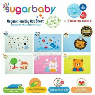 Sugarbaby Perlak impermeable | Perlak Organic Health cuna hoja | Sugar Baby impermeable Ompol almohadilla
