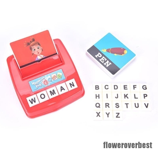 [NewBest] juego de letras juego de ortografía lectura inglés alfabeto letras juego de cartas