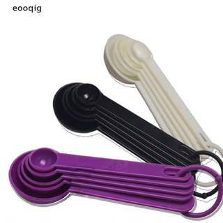eooqig 5 pzs cuchara medidora de plástico con báscula mx