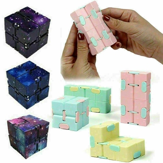 cubo infinito antiestrés cubo mágico cubo mágico oficina flip rompecabezas cúbico alivio del estrés autismo juguetes relax juguete