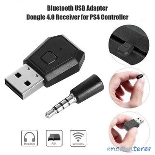 Adaptador De Auriculares Bluetooth Mini Dongle Inalámbrico Receptor USB Para PS4 Controlador encounter4