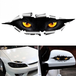 New Car-styling Cat Eye Waterproof Cars All Monster Eyes Styling Auto Accessories Cat Eye Sticker Car Sticker Peeking