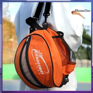 Phoneuse bolsa de baloncesto ajustable fácil de llevar impermeable de voleibol de fútbol titular bolsa para fútbol