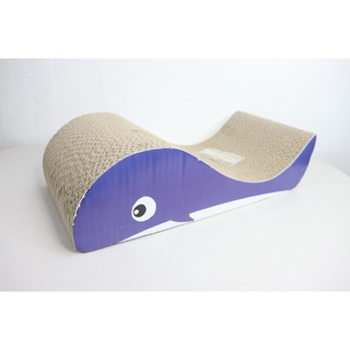 Rascadores para gato tipo cama en forma de ballena Medidas 41*23*11cm con caja individual color azul marino