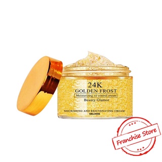 1Pc 24K Golden Frost crema hidratante Control de aceite crema Control de 20/30/50G crema B8N6