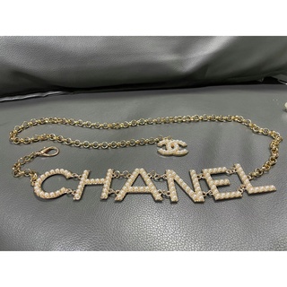 Marca Chanel Cadena de Cintura de Perla de Matel