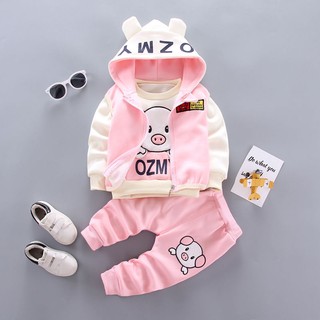 ❖☍✆Spring and autumn clothing for boys and girls, children s clothing, children s plus velvet, long-sleeved, boys and girls, Bao Chunying, children s autumn clothes, 0-5 years old