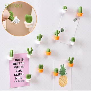 shinki novedad mensaje pegatina suculenta cactus imanes de nevera mini lindo imán para refrigerador botón decoración del hogar/multicolor