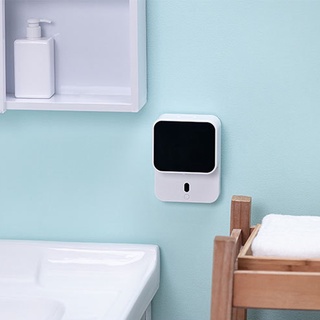 Dispensador automático de jabón de Sensor automático dispensador de jabón líquido inteligente dispensador de jabón blanco sin contacto lavado de manos automático (6)