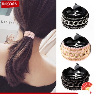 DECORA Hot Ponytail Hold Clamp Fashion Banana Hairgrip Hair Claw New Hairdress Accessories Women Beauty Styling Tool Hair Updo Clip/Multicolor