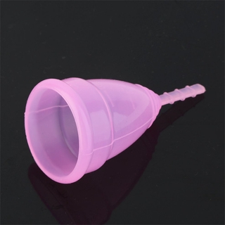 útil copa suave de silicona copa menstrual grande y pequeño tamaño tres colores (9)