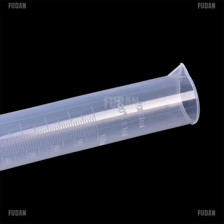 <fudan> 10/25/50/100/250ml cilindro de medición de plástico graduado de laboratorio (6)