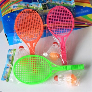 [lovelydahliatoy] niños al aire libre bádminton tenis conjunto raqueta padre-hijo deporte juguetes educativos recomendado