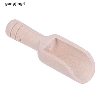 [gongjing4] 3 cucharas de madera mini cucharas de sal de baño cuchara de harina de caramelo utensilios de cocina mx12