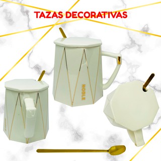 Taza Cerámica Café Mug Cup Té Café Lindas Diseño Elegantes (4)