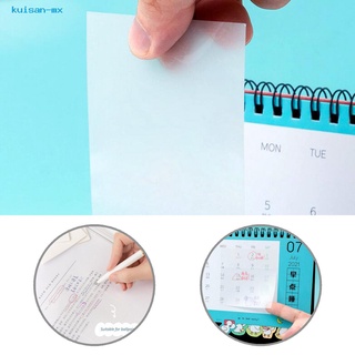 kuisan.mx papel pegajoso seguro para escribir papel adhesivo impermeable suministros escolares