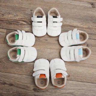 Walkers Bobora zapatos de bebé de moda zapatillas de deporte de algodón suela de la Pu primeros pasos antideslizante zapatos para 0-18M