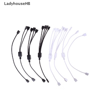 LadyhouseHB 4Pin Hembra LED Conector Divisor De Cable Para RGB 3528 5050 Tira De Luz Venta Caliente